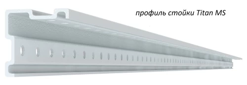 Стеллаж металлический Титан МС-750 2200x1500x300/4